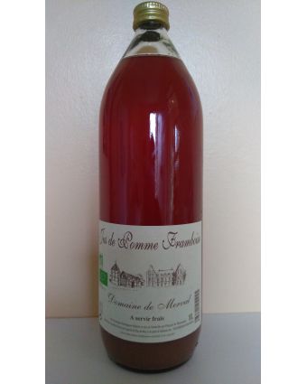 Jus de pomme-framboise bio